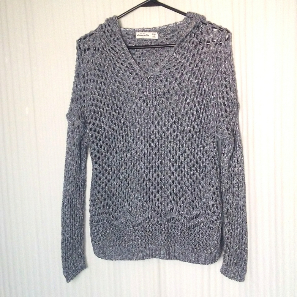 Abercrombie Kids gray sweater